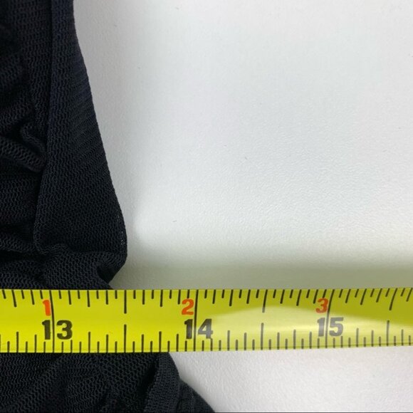 Anthropologie - Deletta Black Amari Sleeveless Blouse size small - Picture 7 of 9